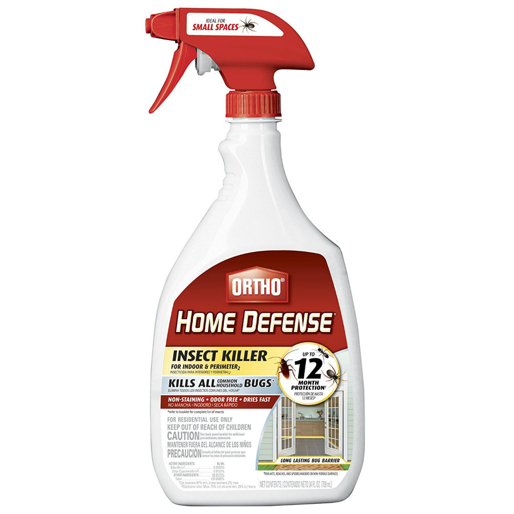 Ortho® 0221310 Home Defense Insect Killer Spray for Indoor & Perimeter2, 24 Oz