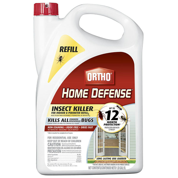 Ortho 0221910 Home Defense Insect Killer Spray for Indoor & Perimeter2, 1.33 Gal