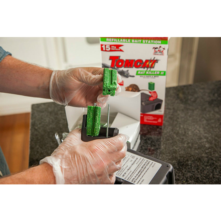 Tomcat® 0370910 Rat & Mouse Killer with 1-Rat Station & 15-30 gm Blocks