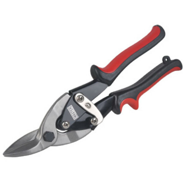 Master Mechanic 213275 Left Hand Cut Aviation Snips with Dual Plastic Handles