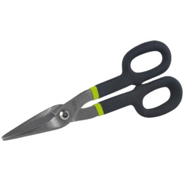 Master Mechanic 213280 Duckbill Tin Snips with Cushion Grip Handles, 10"