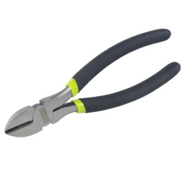 Master Mechanic 213183 Diagonal Cutting Pliers with Cushion Grip Handles, 7"