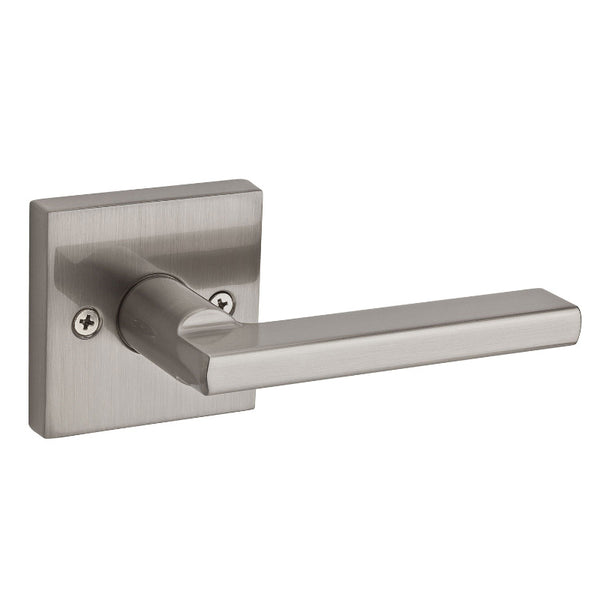 Kwikset 157HFL-SQT-15-CP Signature Series Halifax Reversible Lever, Satin Nickel
