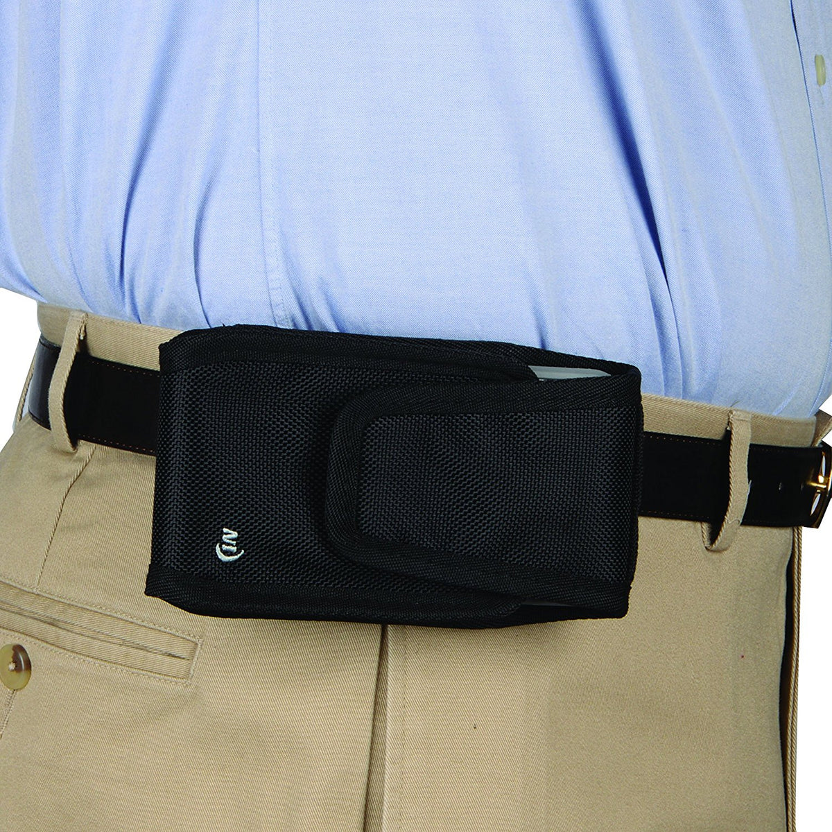 Nite Ize® CCCXT-01-R3 Clip Case Cargo™ Universal Rugged Holster, Black, X-Tall