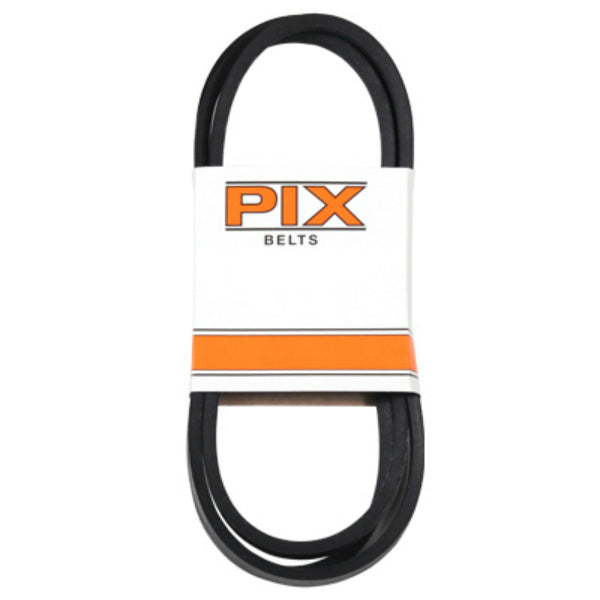 PIX North America A101 Industrial A-Section Rubber V-Belt, Black, 1/2" x 103"