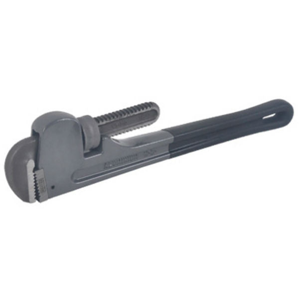 Master Mechanic 213218 Aluminum Handle Pipe Wrench with 3" Capacity, 18"