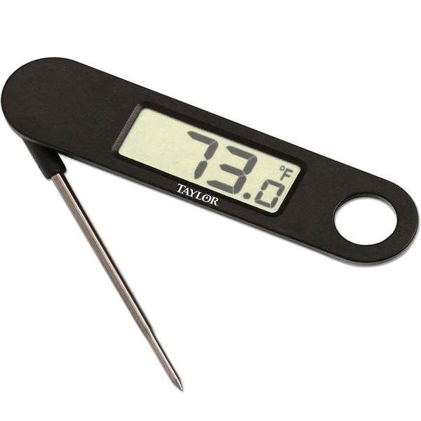 Taylor® 1476 Compact Folding Thermometer with On/Off Button