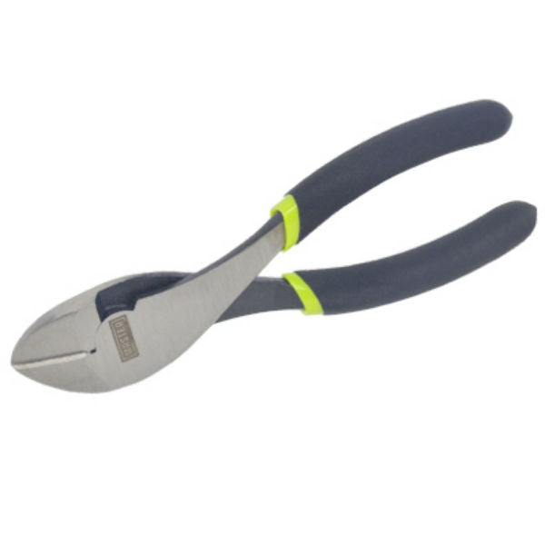 Master Mechanic 213185 Angled Diagonal Cutting Pliers w/Cushion Grip Handles, 7"