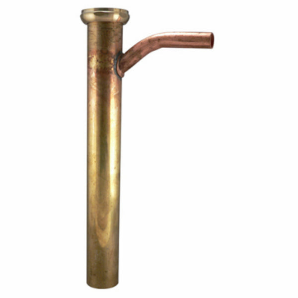 Keeney® 41RBK Long Neck Brass Branch Tail Piece, 20 Gauge, 12" - 5/16" OD