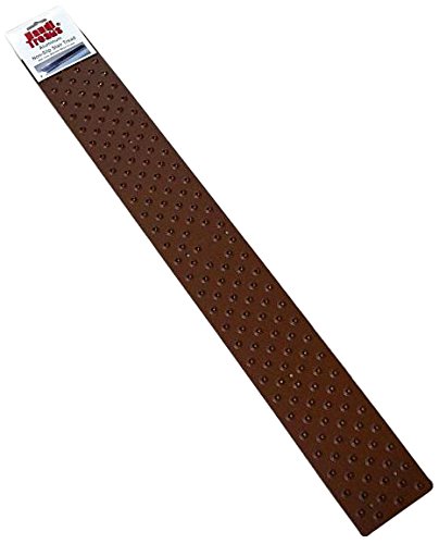 Handi-Treads® NST633730BRT Aluminum Non-Slip Stair Tread, Brown, 3.75" x 30"
