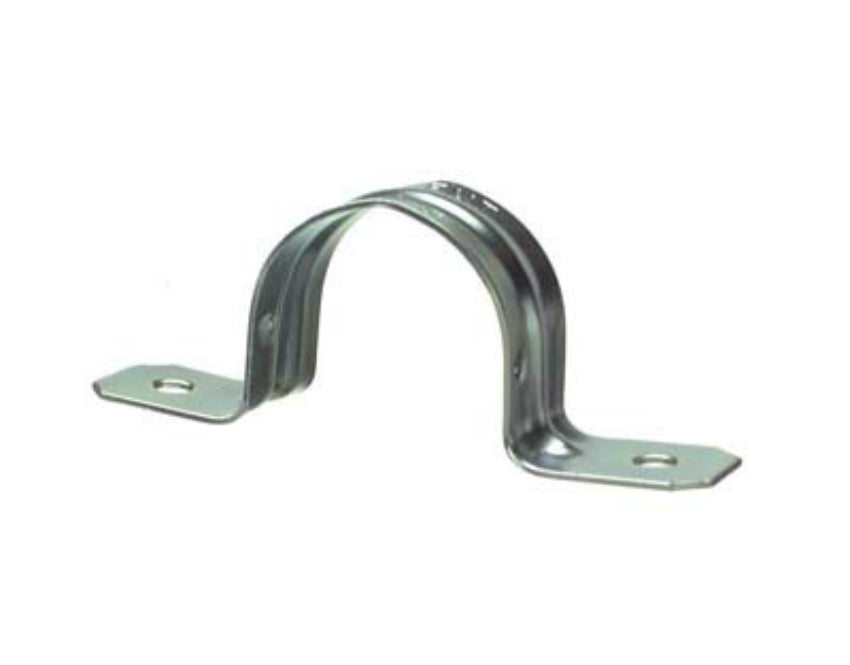 Halex® 61230 Two-Hole Conduit Strap, Steel, 3"