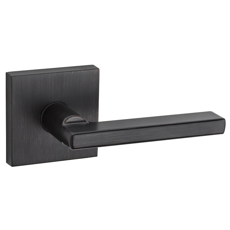 Kwikset® 154HFL-SQT-11P-CP Halifax Universal Passage Lever, Venetian Bronze