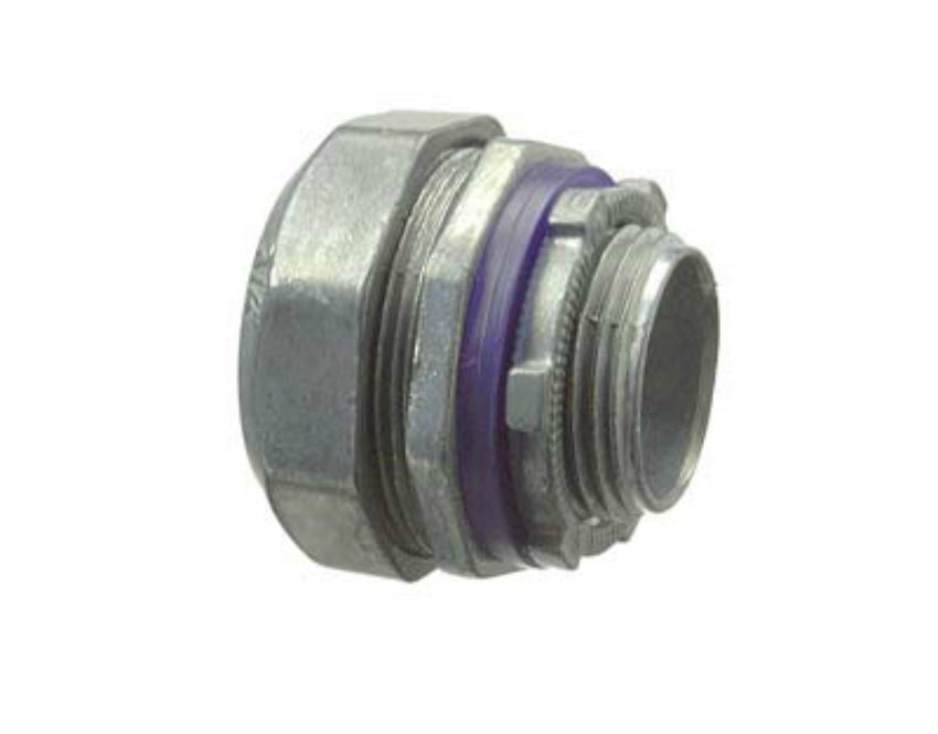 Halex® 16210 Multi-Piece Liquid-Tight Connector, Zinc, 1"