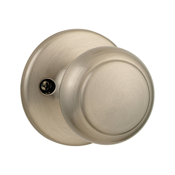 Kwikset® 488CV-15-CP Security Cove Dummy Knob, Satin Nickel
