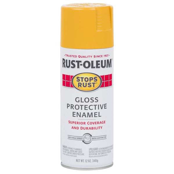 Rust-Oleum® 298537 Stops Rust® Protective Enamel Spray Paint, Tuscan Sun, 12 Oz