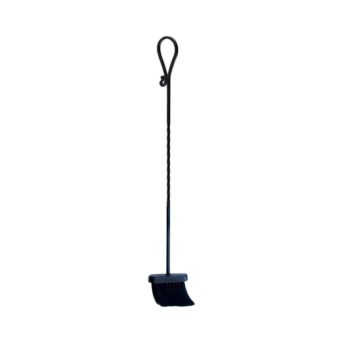 Panacea 15512 Twisted Steel Fireplace Brush, Black, 30"