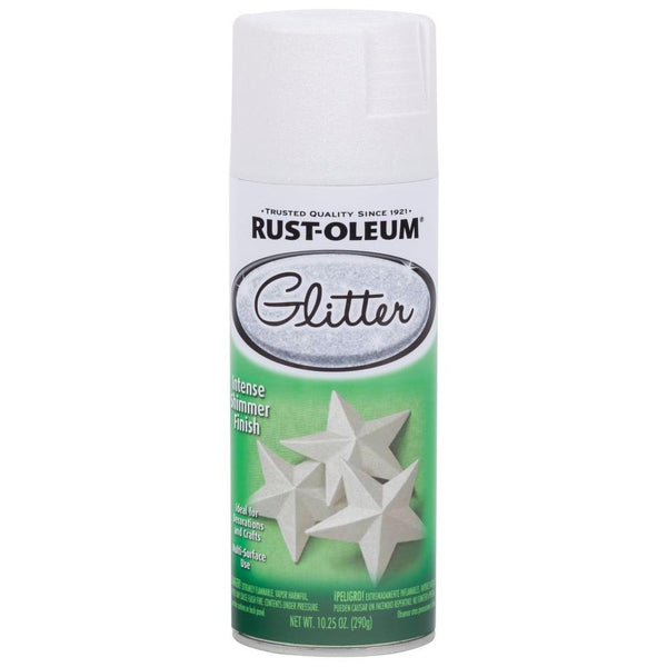 Rust-Oleum® 299426 Specialty® Glitter Spray Paint, Pearl White, 10.25 Oz