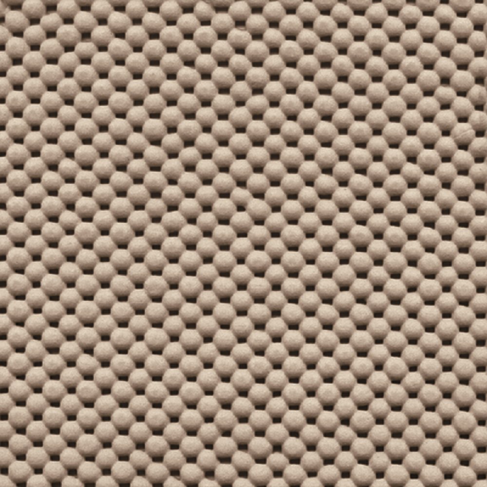 Magic Cover® 05F-127950-06 Thick Grip Non-Adhesive Shelf Liner, Taupe, 12" x 5'