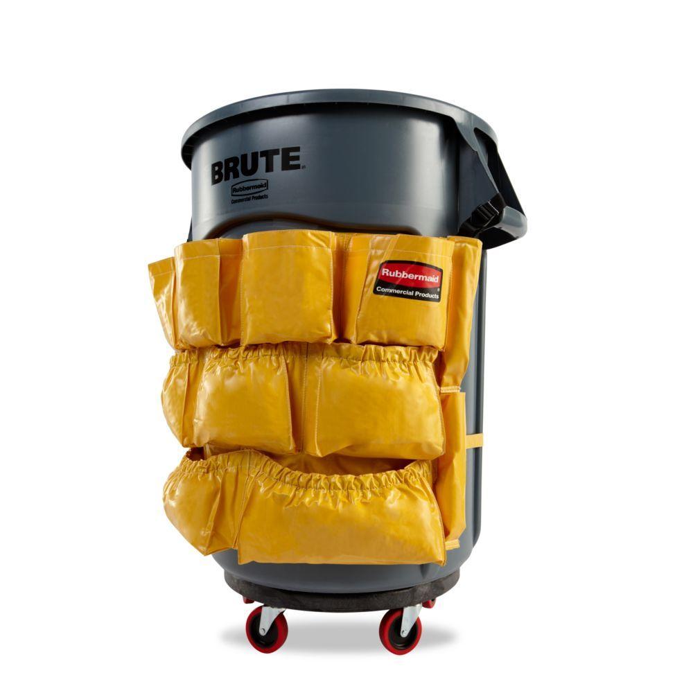 Rubbermaid Commercial 1913171 Brute Caddy Bag for 32 & 44-Gallon Containers