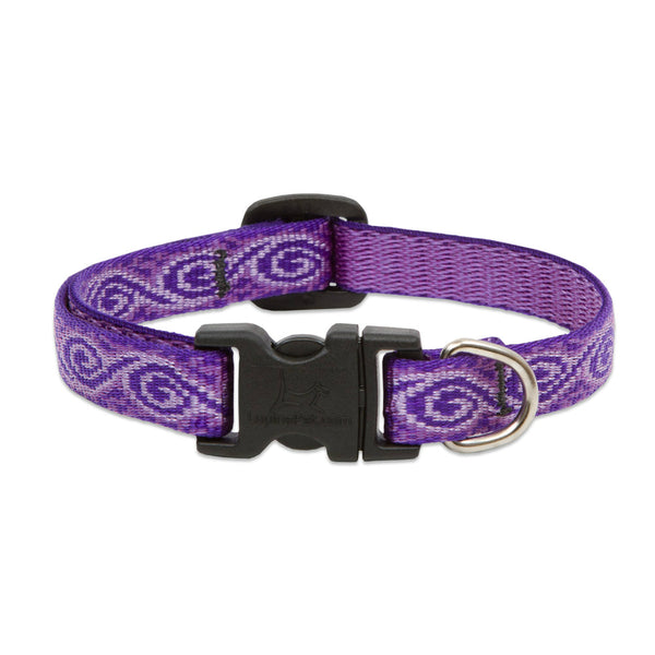 Lupine 96935 Originals Adjustable Collar for Small Dogs, Jelly Roll, 1/2"x10-16"