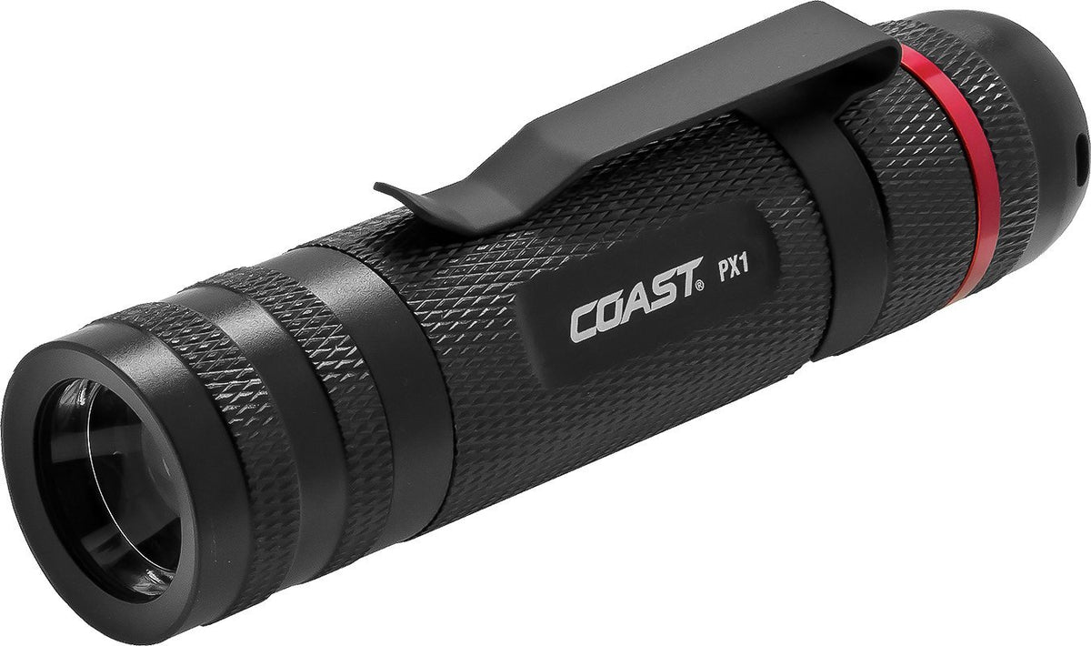 Coast 20864 PX1 LED Flashlight, Black, 480 Lumens