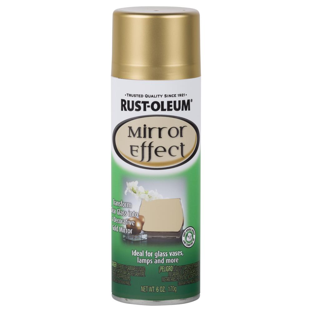 Rust-Oleum® 286477 Specialty® Gold Mirror Effect Spray Paint, 6 Oz