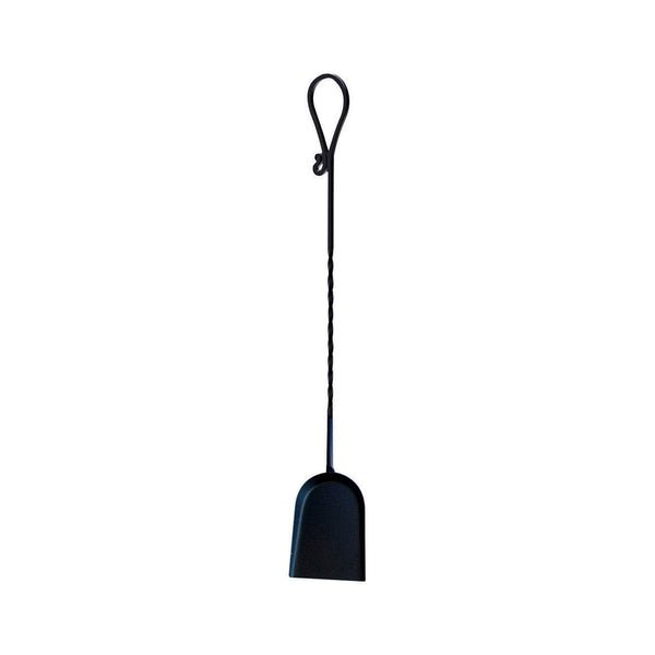 Panacea 15510 Twisted Steel Fireplace Shovel, Black, 30"