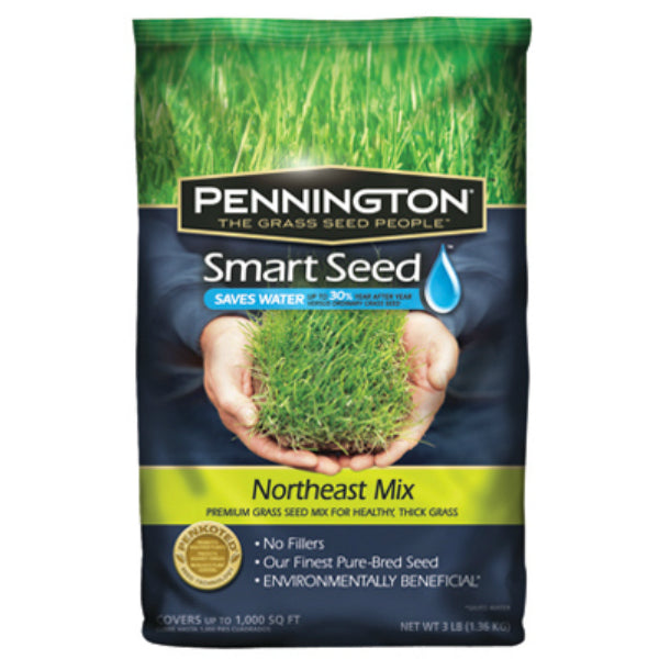 Pennington® 100526636 Smart Seed® Northeast Mix Grass Seed, 3 Lb