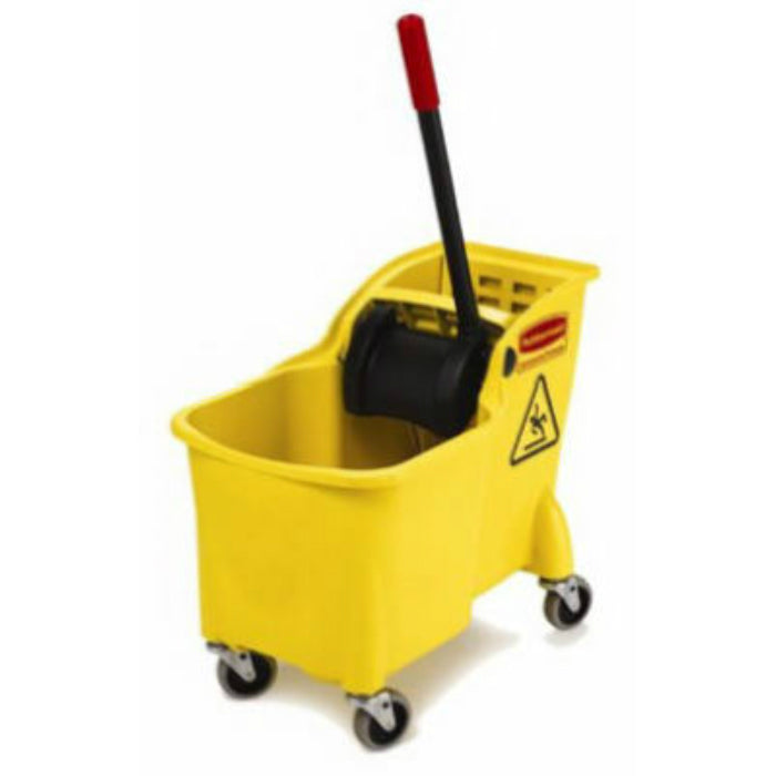 Rubbermaid® 1887304 Tandem™ Bucket & Wringer Combo, 31 Qt