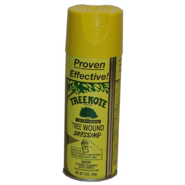 Treekote 300212 Wound Dressing Pushbutton Spray, 12 Oz