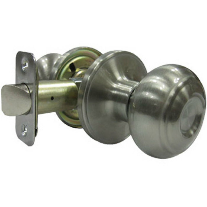Taiwan Fu Hsing TGX230B Verona Fancy Mushroom Passage Knob Set, Satin Nickel