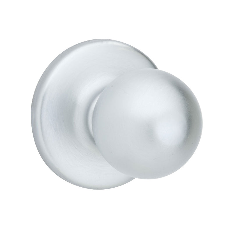 Kwikset® 92001-517 Security Polo Passage/Hall/Closet Knob, Satin Chrome