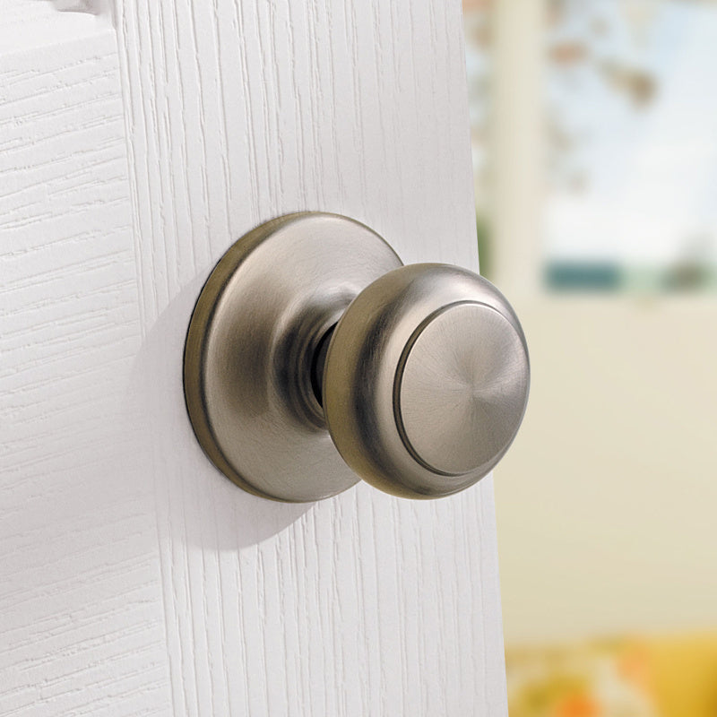Kwikset® 92001-509 Security Passage/Hall/Closet Knob, Satin Nickel