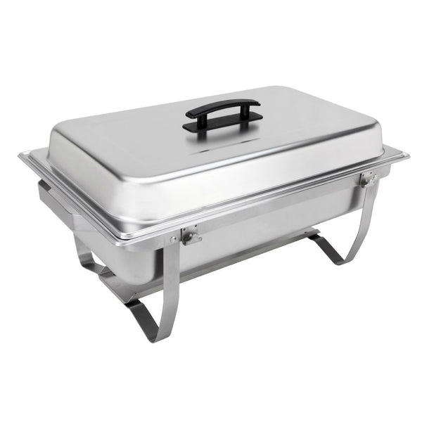 Sterno® 70153 Buffet Chafer with Foldable Frame, Stainless Steel