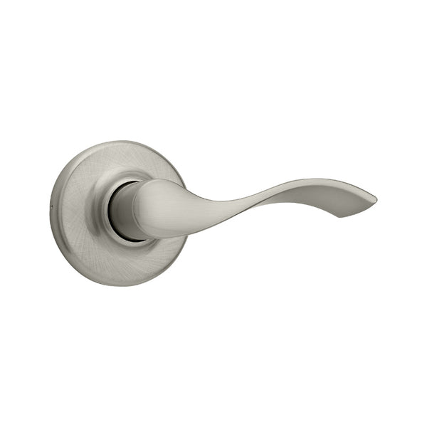 Kwikset® 92001-525 Balboa Non-Handed Hall/Closet Lever, Satin Nickel