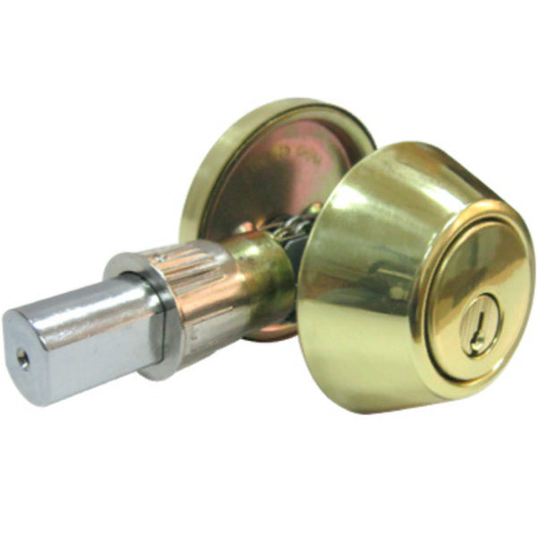Taiwan Fu Hsing TS800B-KA3 Medium Tulip Style Knob Entry Lockset, Antique Brass