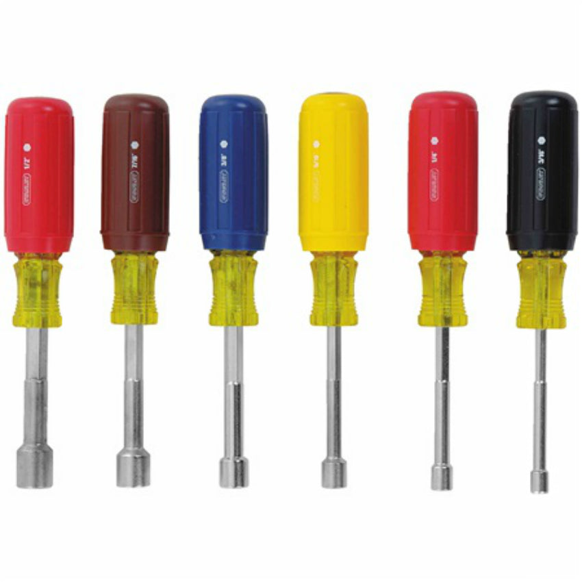 Stanley® 62-541 Nut Driver Set with Nickel-Plated Bar, 6-Piece