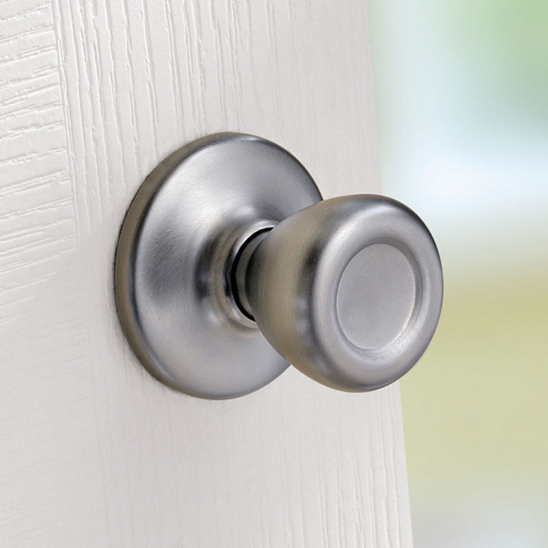 Kwikset® 92001-514 Security Tylo Passage/Hall/Closet Knob, Satin Chrome