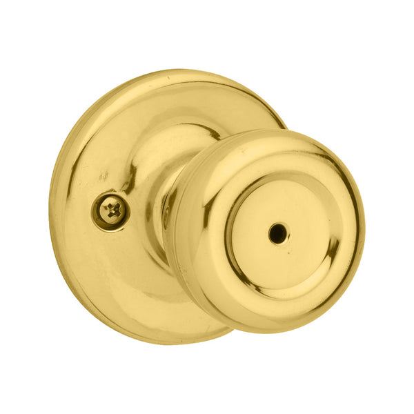 Kwikset® 93001-876 Security Mobile Home Privacy/Bed/Bath Lockset, Antique Brass