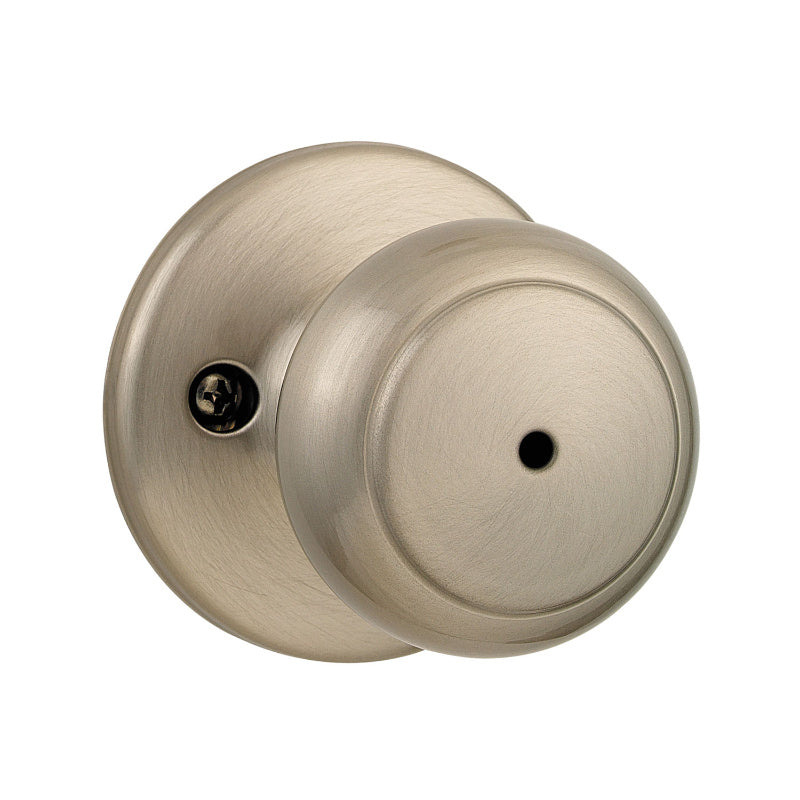 Kwikset® 93001-866 Security Privacy/Bed/Bath Lockset, Satin Nickel