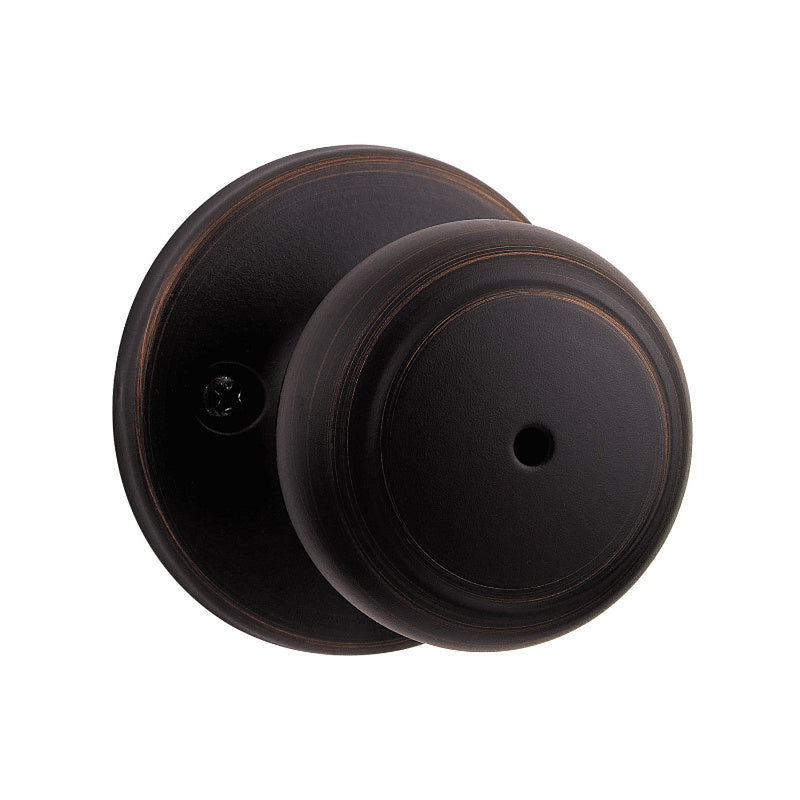 Kwikset® 93001-868 Security Privacy/Bed/Bath Lockset, Venetian Bronze