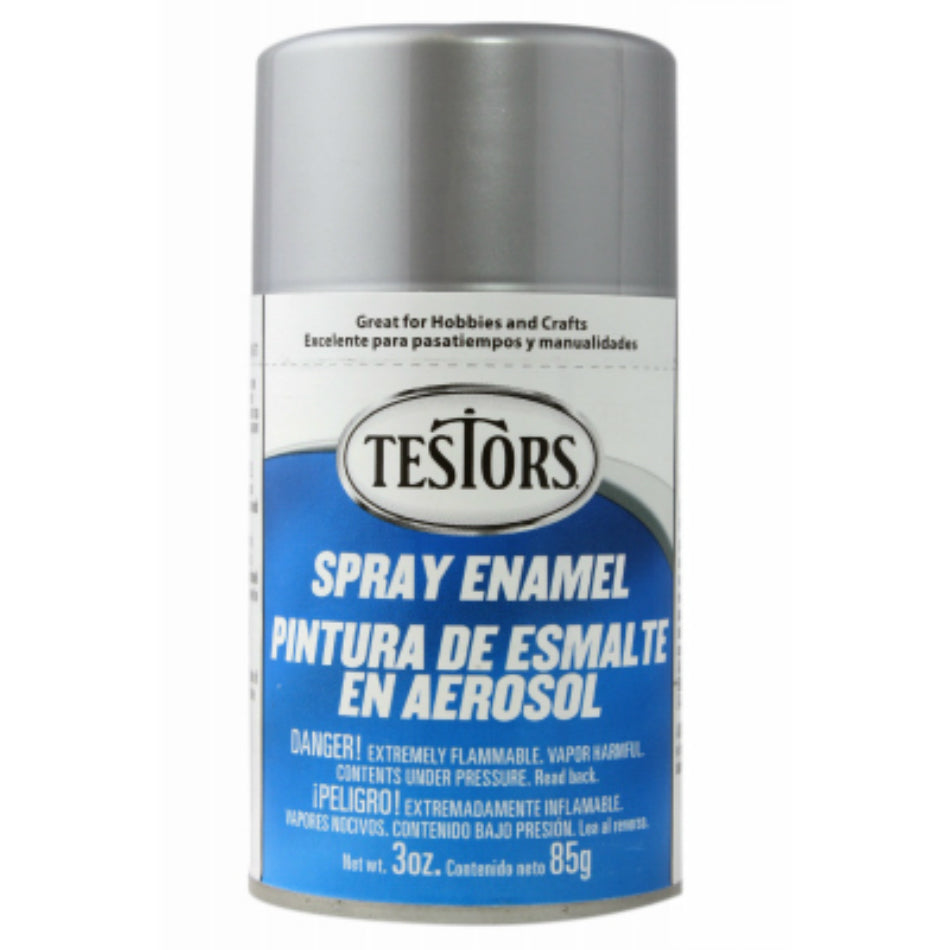 Testors® 1246T Metallic Spray Enamel Aerosol, Silver, 3 Oz