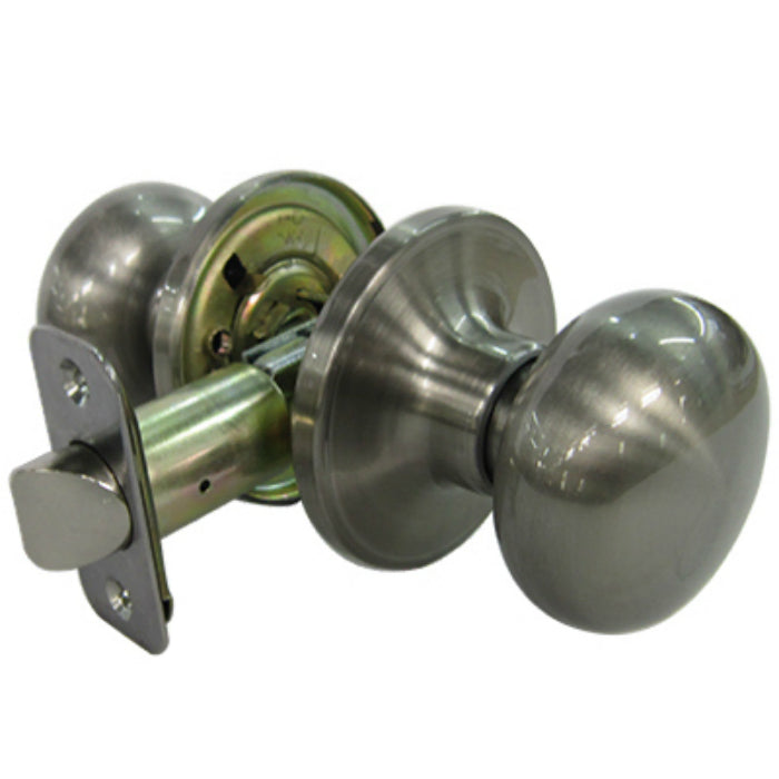Taiwan Fu Hsing TFX230B Mushroom Passage Knob Set, Satin Nickel