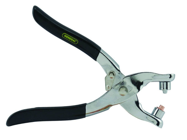 General Tool® 71 Plated Steel Eyelet Setting Pliers with Vinyl-Cushioned Handle