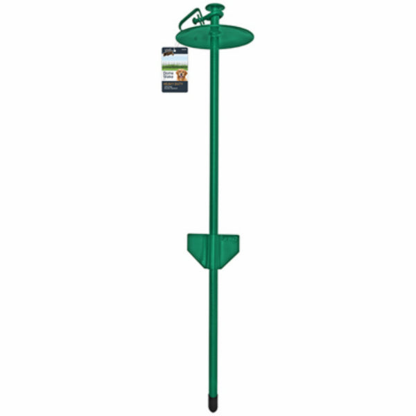 Pet Expert PE224038 Heavy-Duty Dome Tie Out Stake for Dog, 21 inch