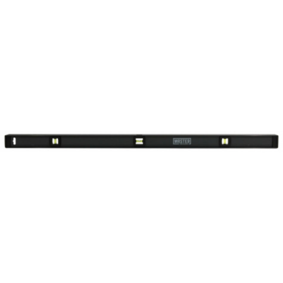 Master Mechanic 218094 Aluminum Level with Black Abs Plastic, 48"