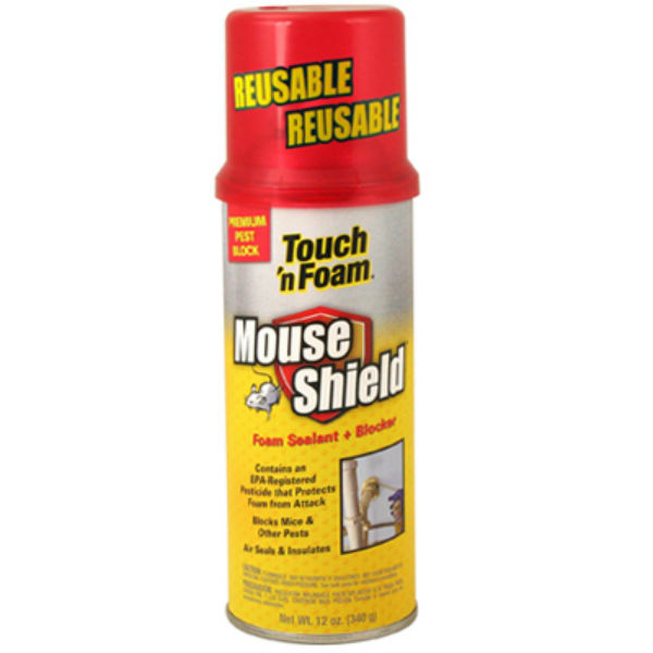 Touch 'n Foam® 4001012506 Mouse Shield™ Foam Sealant & Blocker, 12 Oz