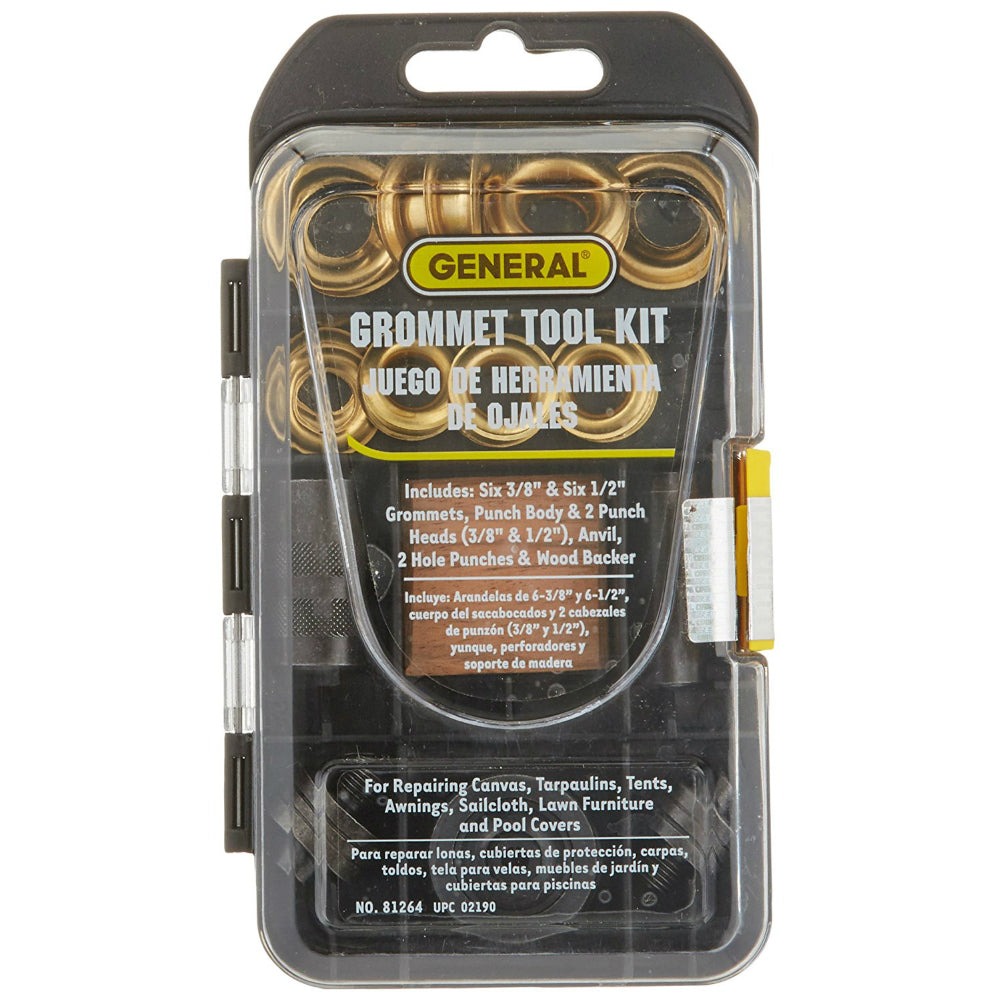 General Tools 81264 Multi Grommet Tool Kit