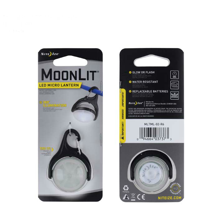 Nite Ize MLTML-02-R6 MoonLit LED Micro Lantern, White