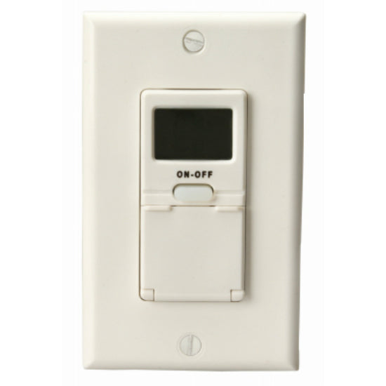 Woods® 59018 In-Wall 7-Day Digital Programmable Timer, White
